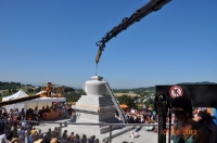 Stupa z granitu strzegomskiego