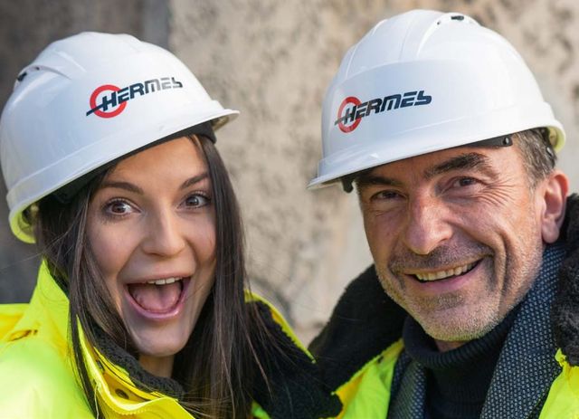 Tomasz Surowiec z córką Martą. /fot. gdyniaprzedsiebiorcza.pl/