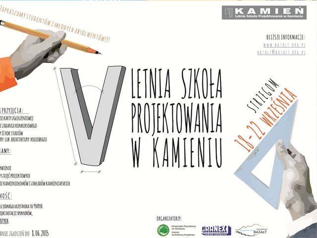 V Letnia Szkoła Projektowania w Kamieniu