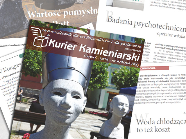 Sierpniowy Kurier Kamieniarski
