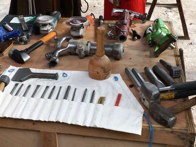 warsztaty kamieniarskie w Strzegomiu